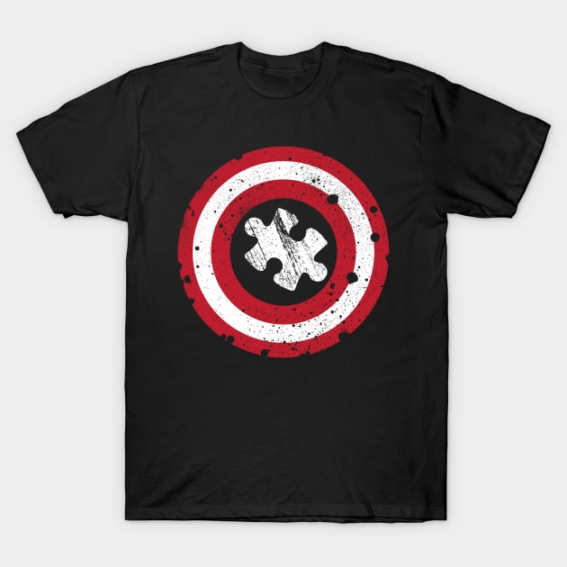 Captain Autism Superhero T-Shirt - Autism Awareness Shirts T-Shirt by nzbworld